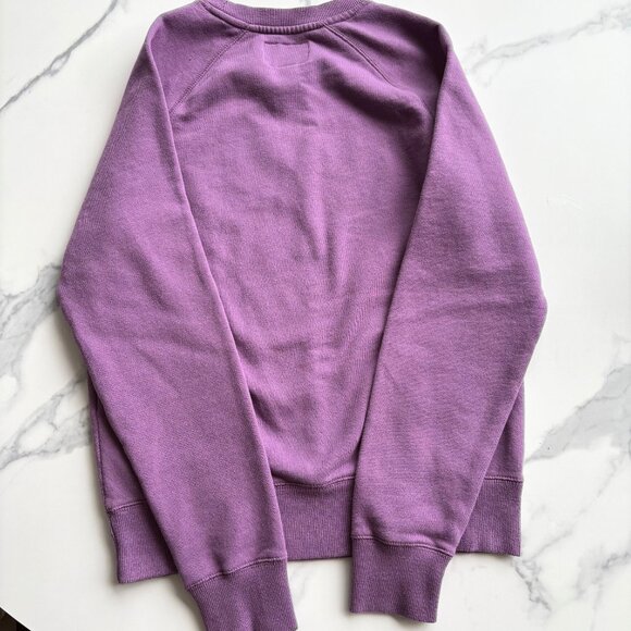 Roots Original Crew Sweatshirt TRUE VIOLET XS - Picture 3 of 5